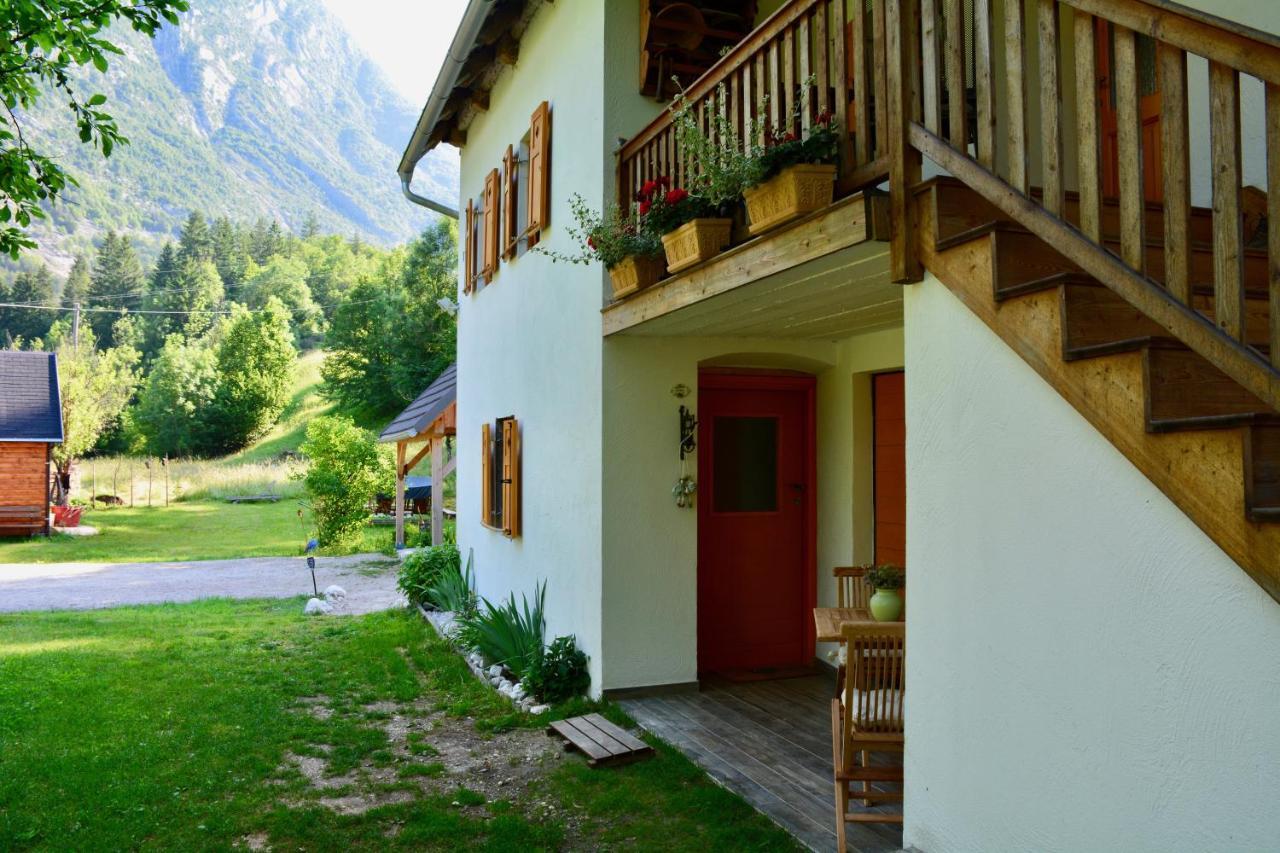 Rustic Apartment Petra Soča Εξωτερικό φωτογραφία