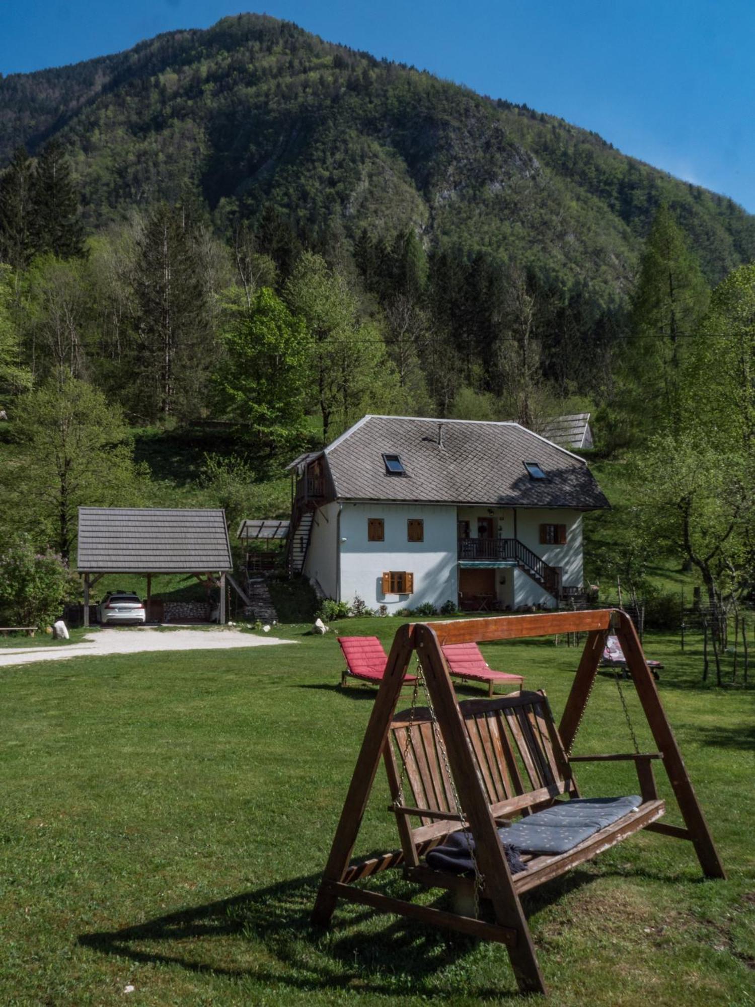 Rustic Apartment Petra Soča Εξωτερικό φωτογραφία